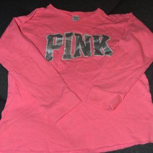 Pink Oversized Sweatshirt